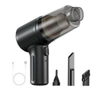 - 25cm Handheld Portable Vacuum - Cordless Car Vacuum Cleaner, Powerful Compact Cleaner, 15000Pa Powerful Suction, Handheld Vehicle For Small Places, Home, Office, Car Interior Travel Cleaning Tool
