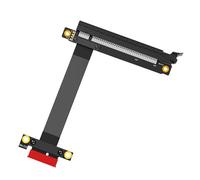 25cm PCIExpress3.0 X16 To 1X Extension Adapter Flat Axials Cable For Enhances Data Transactions PCIe Risers Cable