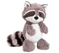 25cm Raccoon Plush Toy PP Cotton Soft Stuffed Animal Multi-Purpose Kawaii Simulation Raccoon Toy For Girls Children Baby