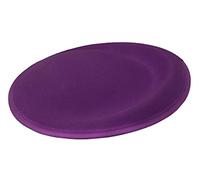 25cm Round Cotton Dipped Fascinator Hat Base Millinery Craft Sinamay DIY Supply UK (Dark Purple)