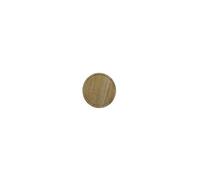 Apollo Rubberwood Round Bread Board, Wood, Brown, 25.2 x 12.9 x 0.5 cm, 6875
