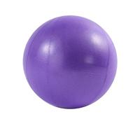 25cm Soft Pilates Exercise Gym Ball, Soft Pilates Ball,Gym Ball, Fitness Ball, Inflatable Ball, Fitness Balance Ball for Yoga, Pilates, and Physical Therapy, Easy Inflation(Purple)