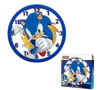 25cm Sonic Non Ticking Hanging Clock | Battery Operated Round Clock | Minimal Sound Wall Clock, Wall Mounted Clock for Kids Girls Boys 3+ Years Analog Hello Kitty Wall Clock