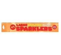 25cm Sparklers Gold Effect 5pk (CAT F1)