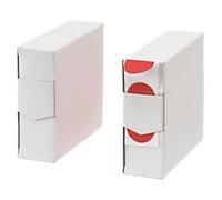 25CSA-RD Labels 25 mm Red 1000 Labels