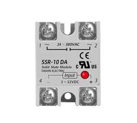 25DA 10DA Solid State Relay 4-32VDC Input 24-480VAC Output solid state relay Industrial Single(SSR-10DA)