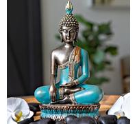 25DOL Buddha Statues for Home. 12.5" Buddha Statue (The Moment of Enlightenment). Collectibles and Figurines, Meditation Decor, Spiritual Living Room Decor, Yoga Zen Decor, Hindu and East Asian Décor
