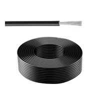 25FT-100FT 16-22 Silicone High Temperature Resistant Ul 3135 Cable,With Insulating Tape, 600V Tinned Copper Core PVC,-60℃~200℃, for Lamp Boiler Heater Kiln Harsh Environments(50ft,20AWG)