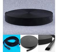 25FT Nylon Cable Protector Sleeve for Tig Welding Torch Hose Plasma Cutter Hose Mig Welding Cable Hydraulic Line and Wiring Harness Bundle Management