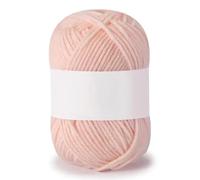 25g/Roll Milk Sweet Soft Cotton Knitting Wool Yarn for Hand Crochet DIY Dolls Winter Warm Sweater Scarf for Crochet & Knitting(Color43)
