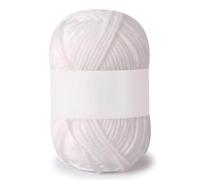 25g/Roll Milk Sweet Soft Cotton Knitting Wool Yarn for Hand Crochet DIY Dolls Winter Warm Sweater Scarf for Crochet & Knitting(Color20)