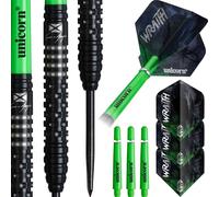 (25g) Unicorn Cameron Menzies Wraith Darts 90% Tungsten Steel Tip Barrels