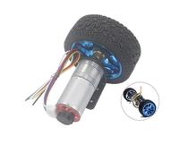 25GA370 6V 12V 24V DC Gear electronic starter With Encoder Speed Measuring Code Plate High Power And Strong Torque Balance Car Transfer AUOQKQUT(620rpm,6V)