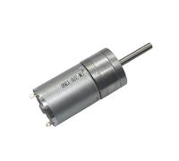 25GA370 DC 24V Low Speed Forward And Reverse High Torque Geared Motor Long Shaft L25mm JGA25-3700 1Pcs(35 RPM_24V)