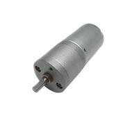 25GA370 Metal Gear Low Speed High Torque Speed Gear Motor DC Gear Reduction Motor Electric Gearbox Reducer 6V/12V/24V(60rpm,12V)