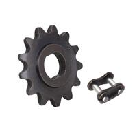 25H Chain 13T Teeth Motor Sprocket Master Link Replacement For Compatible With Automotive Motorcycle Parts Razor MX SX500 MX650 Dirt Rocket Bike Kids Electric Scooter