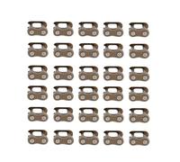 25H Drive Chain Spare Master Link For 2 Stroke 33cc 43cc 47cc 49cc Gas E Scooter Mini Moto Kids ATV Quad Dirt Pocket Bike(Black 30 Pcs)