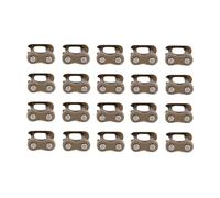 25H Drive Chain Spare Master Link For 2 Stroke 33cc 43cc 47cc 49cc Gas E Scooter Mini Moto Kids ATV Quad Dirt Pocket Bike(Black 20 Pcs)