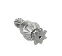 25H T8F 6/7/8 Teeth Clutch Drum Gearbox Front Pinion Chain Sprocket For with 2 Stroke 47cc 49cc Scooter/Mini Motorcycle/Kids ATV Quad Bike Universal(25H-7T)