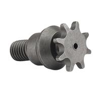 25H T8F 6T 7T 8T 9T Front Chain Sprocket Compatible With 2-Stroke 47cc, Engine For Bike Moto ATV Quad Dirt Bike Go Kart(T8F 8T)
