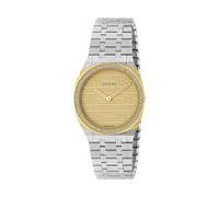 Gucci 25H Gold Diamonds Watch YA163505