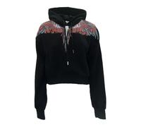 25Icm30000, female, Marcelo Burlon, Hoodies, Black, M, Sweatshirts & Hoodies M