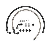 25inch 6AN Aluminum Power Steering Hose Set for C10 Trucks High Pressure Corrosions Resistant Complete Set Car