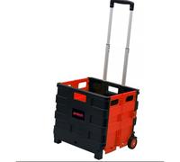 25KG FOLDING SACK TRUCK BOOT LUGGAGE FOLDABLE SHOPPING TROLLEY CART S5650