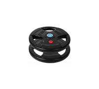 (25Kg x 2 = 50Kg) Standard 1 Inch Tri-Grip Rubber Weight Plates