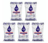 Tnp Distribution Water Softener Salt Tablets 25Kg X 5 Bags Food Grade Salt