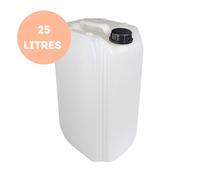 (25L) 25L HDPE Water Can Heavy Duty Stackable DIN 61 Cap
