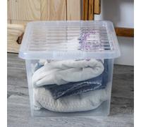 00; 25375; Clear Lid 25L Box