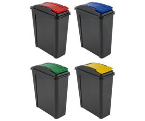 25L 50L Recycling Dustbins 2 40L 75L Flexi Bucket Kitchen Garden Plastic Storage