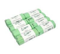 25L Compost Bag Compostable Kerbside Caddy Liners - 8 Rolls