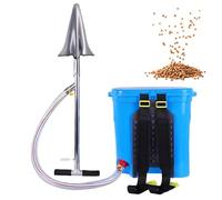 25l Fertilizer Spreader Granular, Manual Backpack Fertilizer Spreader, With Adjustable Shoulder Strap, Adjustable Output, For Seed Sowing & Root Fertilizer Applicator