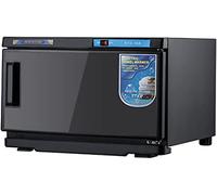 25L Hot Towel Warmer Cabinet Towel Sterilizer High Temperature Facial Spa Beauty Salon Hotel Home Barber Shop Black/White,Black