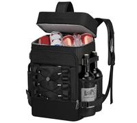 25L Insulated Cooler Backpack - Double Deck Cool Bag Rucksack for Lunch Picnic Camping Beach, Large Capacity Leakproof Cooling Bag, Thermal Food Delivery Backpack Cooler Bag