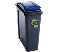 Meliconi Recycling Bin VFM 384286 - 25 L with Lid - Blue