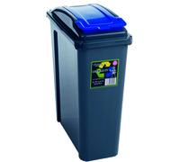 Meliconi Recycling Bin VFM 384286 - 25 L with Lid - Blue