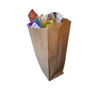 25L SHREDDING and PAPER WASTE SACK x 24 - COLLECT and RECYCLE PAPER WASTE and SHREDDED DOCUMENTS - RECYCLABLE - STRONG - WATER RESISTANT - SACK KRAFT STANDARD use in Local Authority Recycling Schemes
