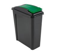 25L Slimline Recycle Bin Kitchen Storage Waste Rubbish Refuse Bin - UK Made