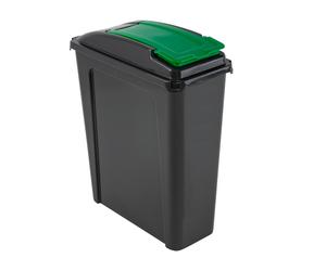 25L Slimline Recycle Bin Kitchen Storage Waste Rubbish Refuse Bin - UK Made
