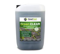 (25L) SmartSeal Green Clear - Spray and Leave Patio Cleaner - Patio Mould Remover & Green Algae Remover for Roofs & Decking - Covers up to 625m²