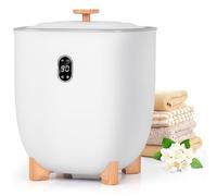 25L Towel Warmer Bucket Style Large Hot Towel Heater with 2 Heat Levels 20-90 Mins Timer & Auto Shut Off Portable Spa Bath Heater for Bathrobes Blankets