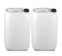 25L Water Container, Plastic, Tamper Proof Screw Cap, Large Water Jerry Can Tank for Water Storage, Water Tank, Camping, Car Washing, UN Approved,