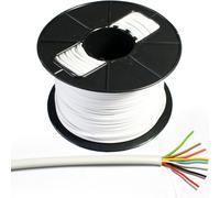 25m Reel 8 Core 4 Pair Alarm Cable - Tinned Copper Clad Aluminium Stranded CCTV Panel Contact PIR