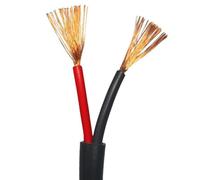 25M (82 Ft) - Outdoor Garden Speaker Wire Cable 1.5mm Stranded Ofc Copper Flex Reel 100V