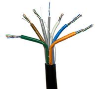 25m Outdoor Rated CAT5e Cable 25 Pair Multi-Core UTP Ethernet Network