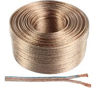 25M (82 Ft) - Quality Speaker Cable 2.5mm 14 Awg Wire Reel Drum Amp Hifi Loud Cca Strands