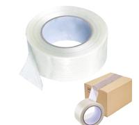 25M/82FT Clear Duct Tape Waterproof Heavy Duty, Clear Waterproof Tape Duct Tape High Performance Weather Resistant Tape Sealing Repairing Tying for DIY Discreet Repairs Commercial and Industrial